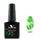 Rose Blooming Gel Nail Art Painting Flower V6 Nail Art Store for women