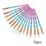 Professional Nylon Makeup Brushes Set