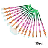 Professional Nylon Makeup Brushes Set