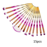 Professional Nylon Makeup Brushes Set