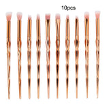 Professional Nylon Makeup Brushes Set