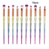 Professional Nylon Makeup Brushes Set