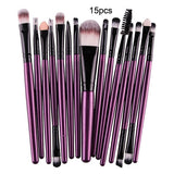 Professional Nylon Makeup Brushes Set