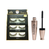 3D Fiber Mascara Long Black Waterproof