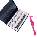 8PCS 3D Magnetic Eyelashes with 2 Magnets Magnetic
