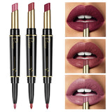 Pudaier Brand Nude Matte Lipstick Lip Liner Set makeup for women