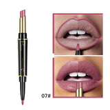 Pudaier Brand Nude Matte Lipstick Lip Liner Set makeup for women
