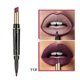 Pudaier Brand Nude Matte Lipstick Lip Liner Set makeup for women