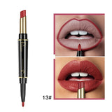 Pudaier Brand Nude Matte Lipstick Lip Liner Set makeup for women