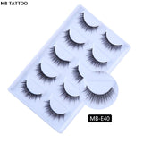 3D Mink Lashes HandMade Full Strip