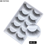3D Mink Lashes HandMade Full Strip