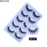 3D Mink Lashes HandMade Full Strip