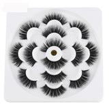 7 Pairs 3D Mink Hair Eyelashes