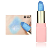 Metallic Lipstick Long Lasting Shiny Waterproof
