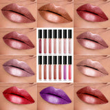 Lipstick Liquid Waterproof Metallic Lip