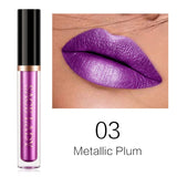 Lipstick Liquid Waterproof Metallic Lip