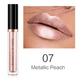 Lipstick Liquid Waterproof Metallic Lip