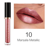 Lipstick Liquid Waterproof Metallic Lip