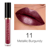 Lipstick Liquid Waterproof Metallic Lip
