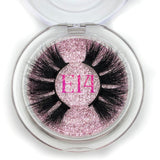 3D mink lashes extra length