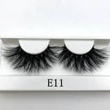 3D mink lashes extra length
