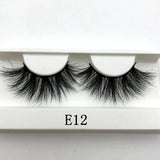 3D mink lashes extra length