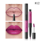 2 in 1 Lip Gloss Liquid Matte Lipstick makeup for women