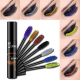 colorful mascara 4D fiber eyelash waterproof