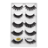 3D Lashes Natural Long Mink Eyelashes Cotton
